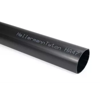 HellermannTyton HelaShrink 321 Tub termocontractabil 12,7mm negru 5 bucăți 1,2m