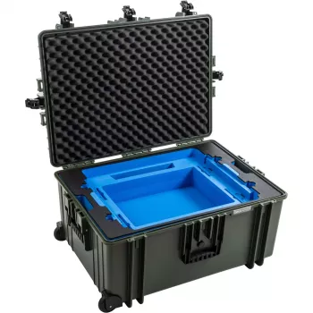 Valiză satcom B&W satcom.case PP.1570 pentru Starlink 3 bronz-verde