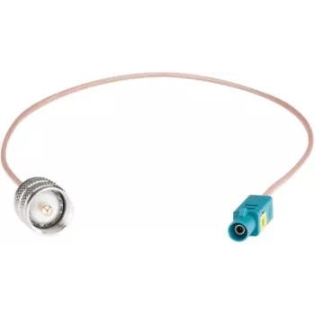 Albrecht Cablu de conectare antenă conector PL > conector Fakra 5m RG58 Negru