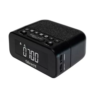 Albrecht DR 451 Radio cu ceas DAB+/UKW, Negru