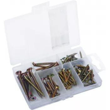 Set de șuruburi Conmetall Meister, 76 piese