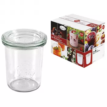Borcan WECK cu capac 160 ml, set de 12