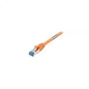 Cablu patch Synergy 21 15 m Cat.6a S/FTP, RJ45 tată/tată, nichel/aur, portocaliu
