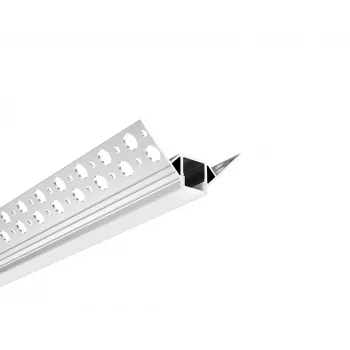 SYNERGY21 Profil LED U 200cm ALU070-R profil de colț pentru gips-carton