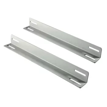 Șine L pentru dulap ALLNET ALL-S0002111 19 inch, 550 mm, gri deschis, 1 pereche