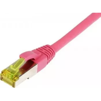 Cablu patch SYNERGY21 RJ45 CAT6A 500MHz 15m magenta S/FTP TPE/LSZH Ultraflex AWG26 cu cablu brut CAT7