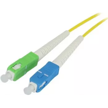 Cablu patch fibră optică SYNERGY21 7,5m SC/SC APC OS2 single-mode 9/125µm G.657.A2 bend-insensitive 2mm flexibil