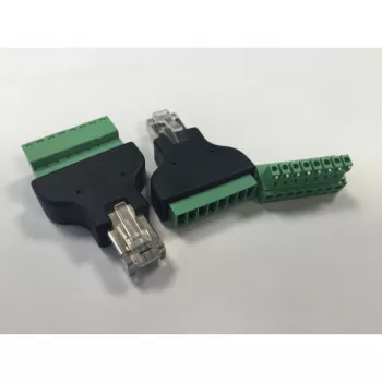 ALLNET STT-RJ45 Conector RJ45 neecranat Cat.6 pentru montaj pe teren pentru KEFA Phoenix