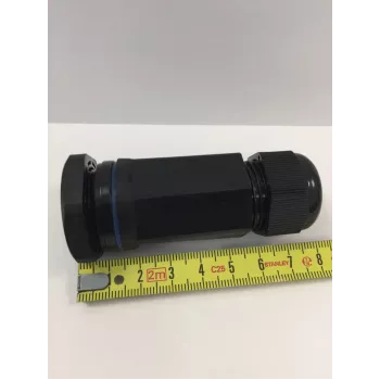 ALLNET Presetupă pentru cablu M25x1,5 negru IP68 lung