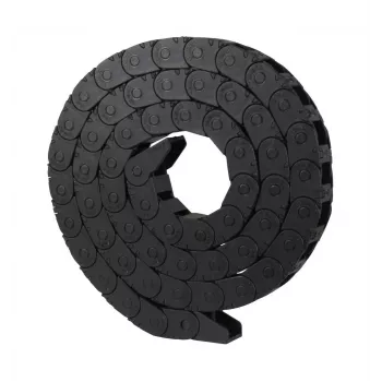 ALLNET 4duino Lanț portcablu 3D Towlines 10mm x 10mm interior, 1m, negru, cu eliberare rapidă (ALLTow12mm)