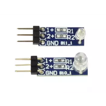 Modul LED bicolor ALLNET 4duino (roșu/verde) - LED digital bicolor de 5 mm pentru Arduino, Raspberry Pi