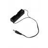 Baterie ALLNET 1-Pack pentru acumulator Li-ion 18650 cu conector tubular 5,1x2,1 mm