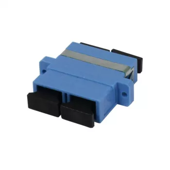Cuplor fibră optică SYNERGY21 SC mamă la SC mamă 9/125µm monomod duplex PVC OS2 manșon ceramic