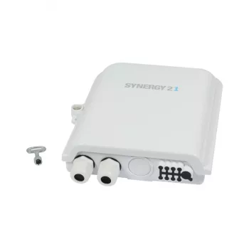Carcasă de perete FTTH IP65 2x intrare / 8x ieșire Synergy 21