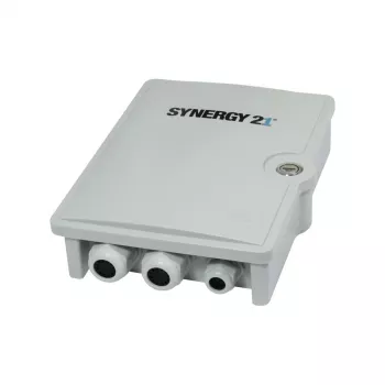 Carcasă de perete FTTH IP55 1x intrare/24x ieșire 2mm sau 2x ieșire 4-12mm SYNERGY21