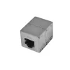 Synergy 21 S215237 Cat.6 RJ45 Coupler, Female/Female, 8-Pin, Metal