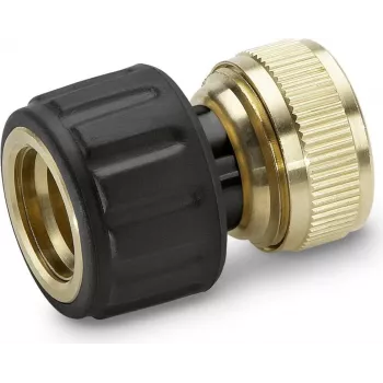 Conector de furtun Kärcher Premium Line cu oprire a apei - compatibil cu 1/2