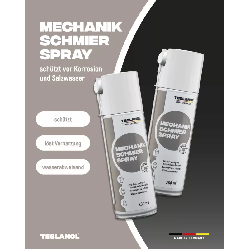 Spray lubrifiant mecanic Teslanol 200 ml