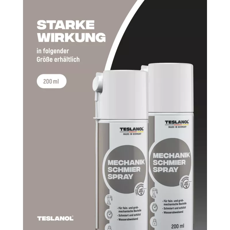 Spray lubrifiant mecanic Teslanol 200 ml