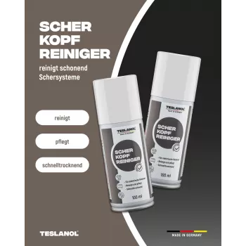Teslanol Shaver Head Cleaning Spray 200 ml