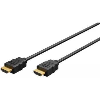 Cablu HDMI 2.0 cu Ethernet Goobay 4K 60Hz 7,5 m negru