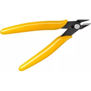 Clește lateral de precizie GOOBAY 125 mm, negru/galben