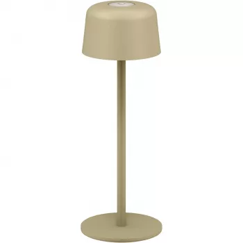 Lampă de masă LED wireless GOOBAY, mărimea S, 25 cm, bej