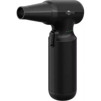 Set de curățare Goobay Air Duster Advanced Black, cu 8 accesorii și 3 perii, 110 (77830)