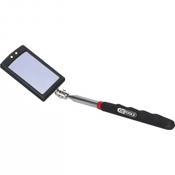 Oglindă de inspecție flexibilă KS Tools cu iluminare LED