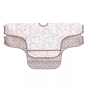 Set bavete cu mâneci lungi Lassig Tiny Farmer Goose 6m+