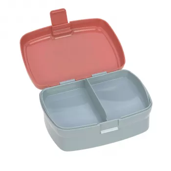 Set de prânz Lassig About Friends Fox - 2 piese: cutie de prânz + sticlă Tritan 460 ml