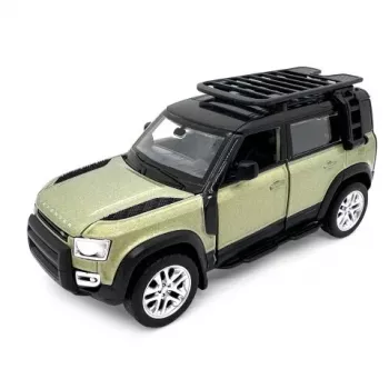 JAMARA Land Rover Defender 1:43 2în1 RC & Pull-Back verde 3+