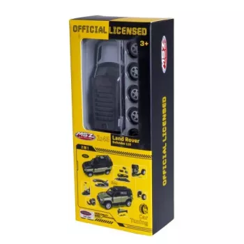 Mașină RC JAMARA Land Rover Defender 1:43 2 în 1 argintie 3+