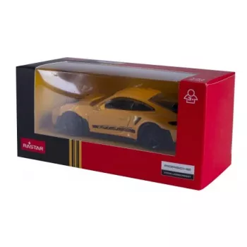 Machetă auto turnată JAMARA Porsche 911 GT3 RS 1:43 galbenă (402238)