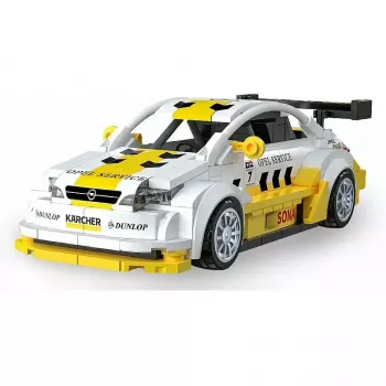 Set de construcție Jamara CaDA Opel Astra V8 Coupe 1:24 alb (212 piese)