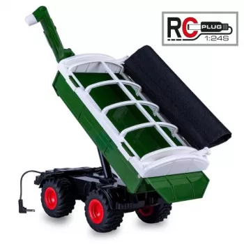 Remorcă de transbordare verde Jamara pentru tractor RC MB-trac 1000 1:24S (423268)