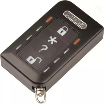 ABUS Secoris Telecomandă wireless FUBE60010 Neagră pentru sisteme de alarmă Secoris/Secvest