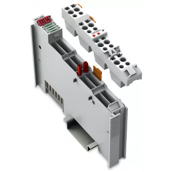Modul de ieșiri digitale WAGO 753-530, 8 canale, 24 VDC, 0,5 A, PNP, CAGE CLAMP, șină DIN