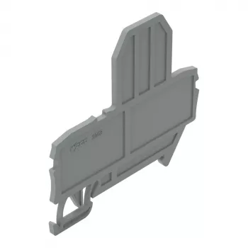 WAGO 2002-991 End Plate, Grey, 2 mm, 67 mm, 57.2 mm, TOPJOB S