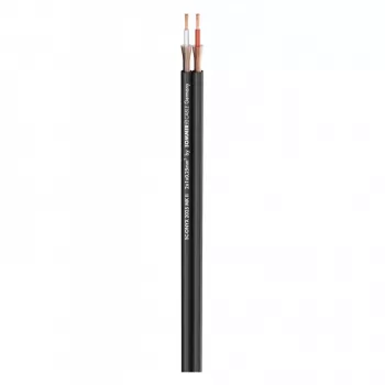 Cablu audio stereo Kindermann - la metru - negru