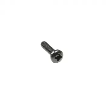 Șurub mașină cu cap lenticular Phillips Adam Hall 5416 BLK M6x20 mm negru