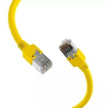 EFB Elektronik Cablu patch RJ45 Cat.5e SF/UTP LSZH Draka UC300 TM11 galben 15m