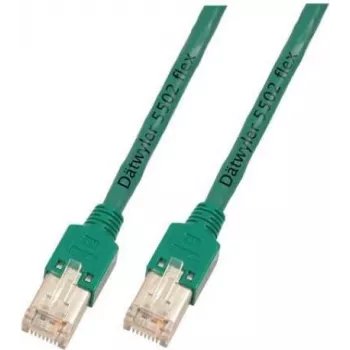 EFB Elektronik Hirose TM11 Daetwyler 5502 4p Flex Patch Cable RJ-45 Male to RJ-45 Male Cat.6 S/FTP LSZH Grey 0.5 m