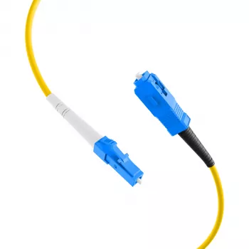 EFB-Elektronik Cablu patch LWL simplex LC-SC G657.A2 0,5m 2,0mm galben 9/125µm
