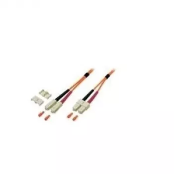 EFB-Elektronik ECOFIBER Jumper duplex SC-SC OM1 62,5/125µm 3m LSZH portocaliu