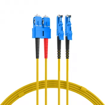 EFB Elektronik Fibre Optic Network Cable E2000 (M) to SC Single-Mode (M)