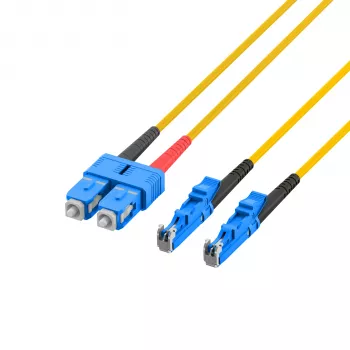 EFB Elektronik Fibre Optic Network Cable E2000 (M) to SC Single-Mode (M)