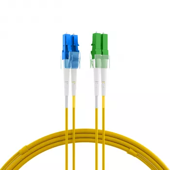 EFB Elektronik Cablu patch fibră optică LC/APC single-mode OS2 20 m galben