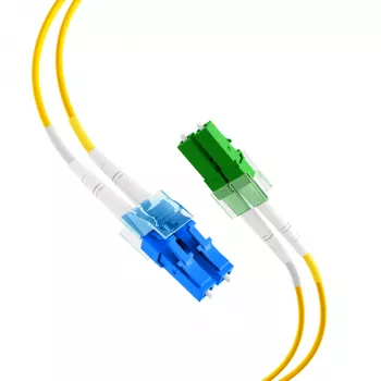 EFB Elektronik Cablu patch fibră optică LC/APC single-mode OS2 20 m galben