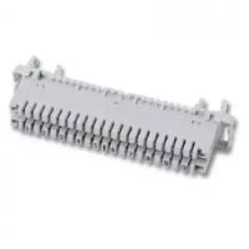 Bară de conectare EFB Elektronik LSA 2/10 până la 10DA pentru montaj pe bară rotundă, cu cod de culoare